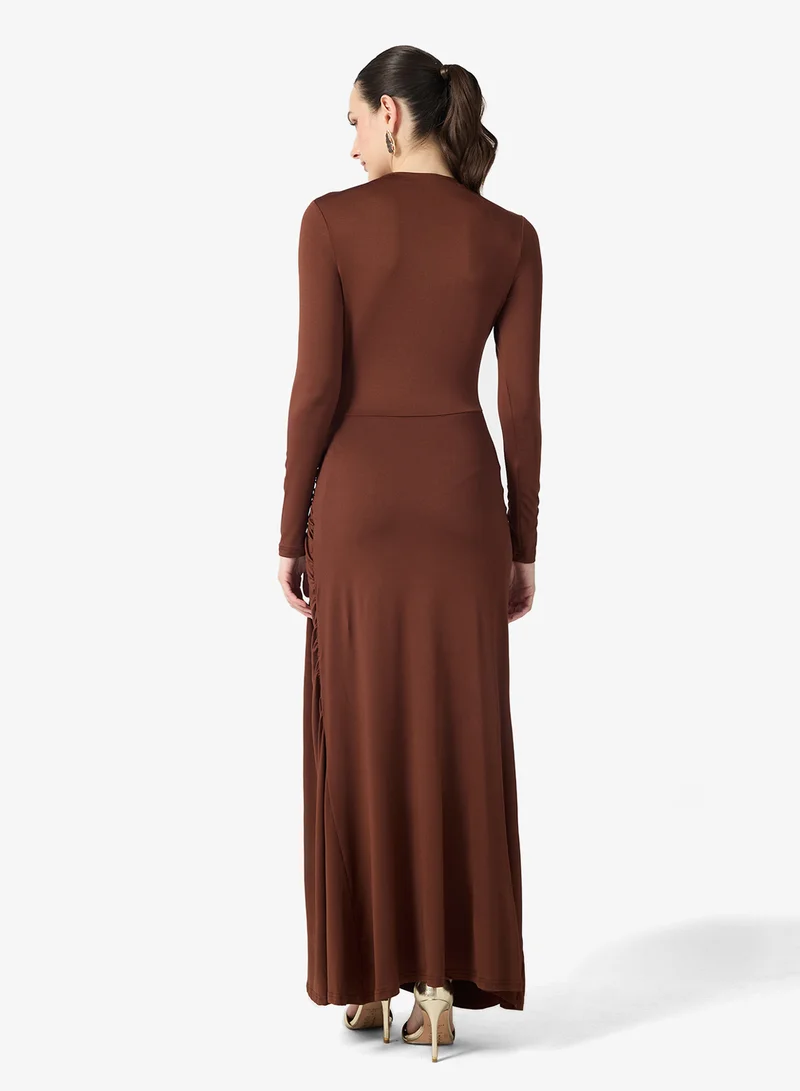 ELLA Drape Bodycon Dress